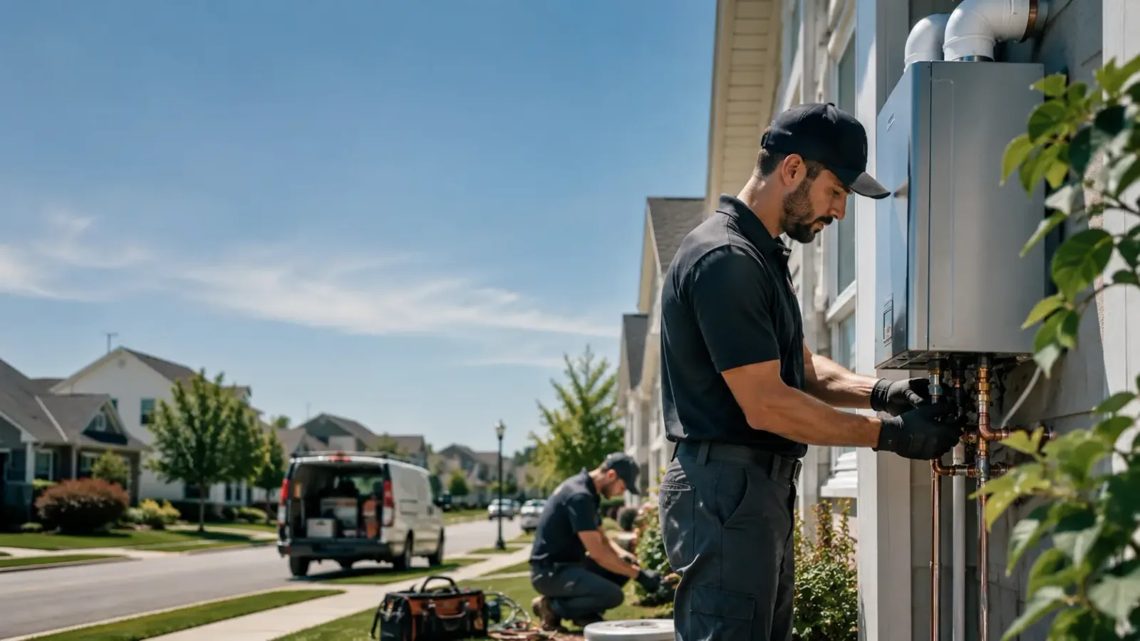 Tankless Water Heater Installation in Dows, IA
